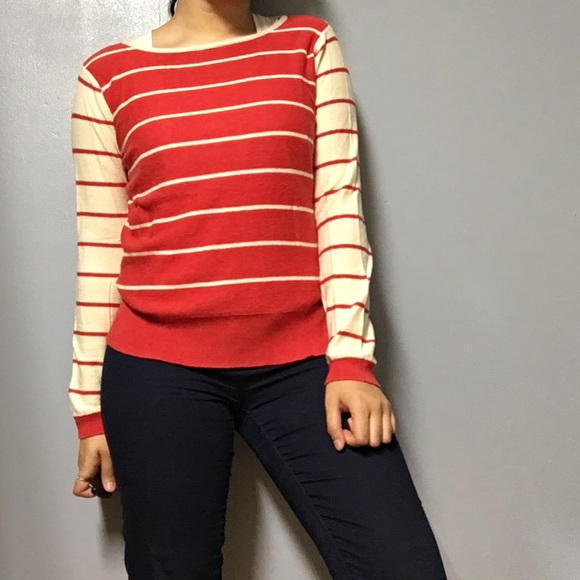 Anthropologie Sweaters - ANTHRO/ Sparrow • Wool Double Space Stripe Sweater